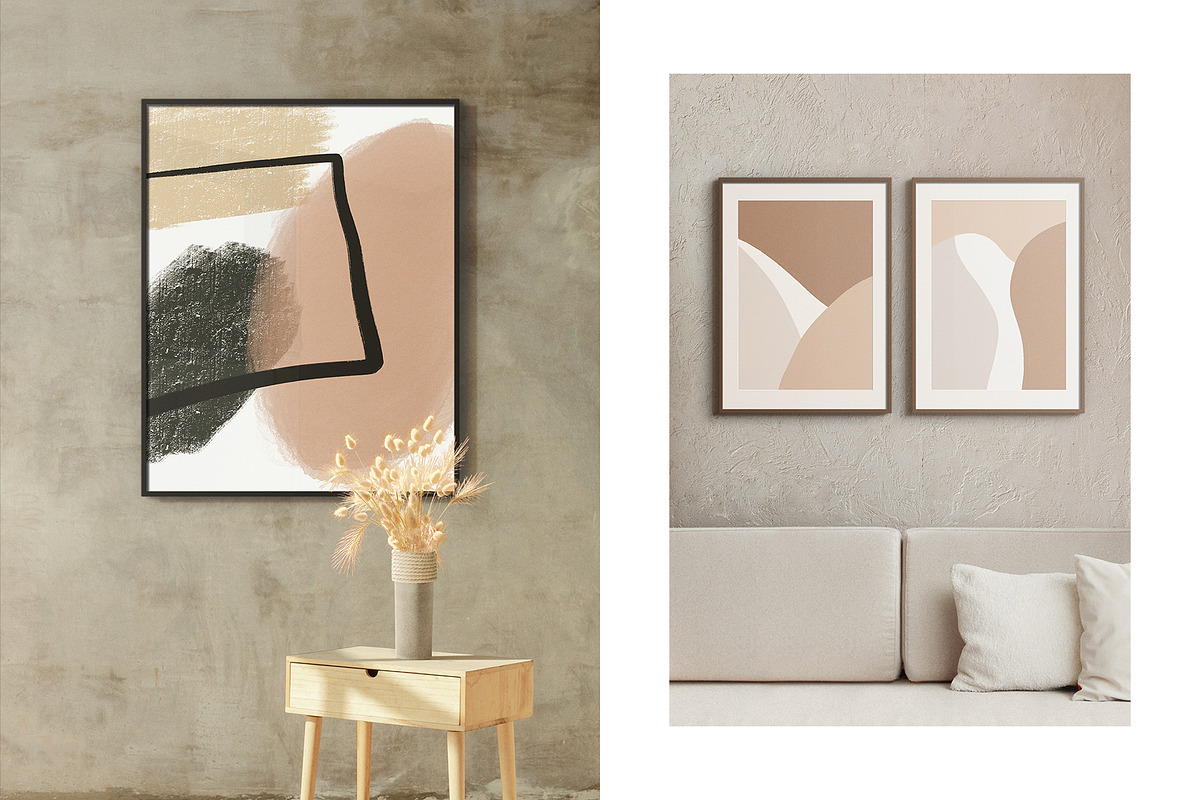 Trendy Frame Mockup Template Bundle, a Product Mockup by FoundImages (Photo 12 of 25)