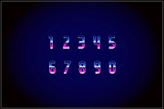 Retrofuturism OTF Vapor Wave Font, a Sans Serif Font by Ckybe's Corner (Thumbnail 4 of 10)