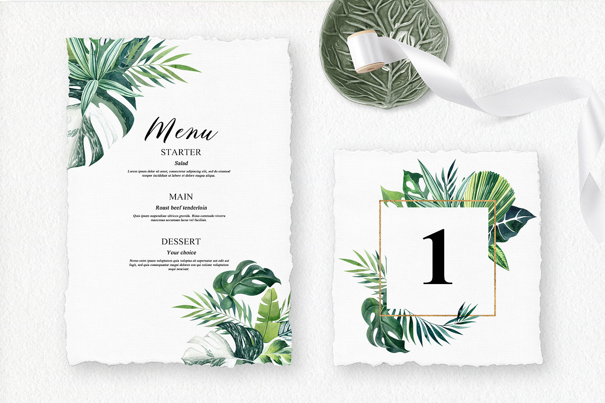Paint In Green Watercolor Collection, a Texture Illustration by Natalia Fedorova (Photo 13 of 14)
