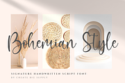 Elvaretta Script Handwriting, a Script Font by CreateBigSupply (Thumbnail 5 of 9)