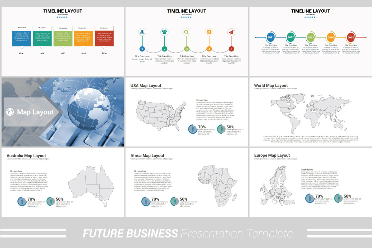 Future Business Powerpoint Template, a Presentation Template by Presentation Official (Photo 16 of 29)