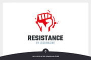 Resistance Logo Template, a Branding & Logo Template by LOGOMAGINE (Thumbnail 5 of 16)