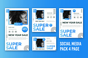 Social Media Pack, a Social Media Template by ContestDesign (Thumbnail 1 of 3)