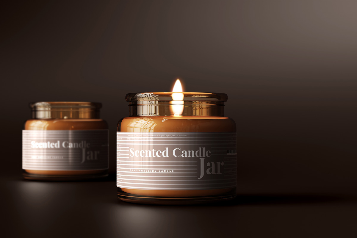Amber Glass Candle Mockup Bundle, a Packaging Mockup by pmvch (Photo 88 of 135)