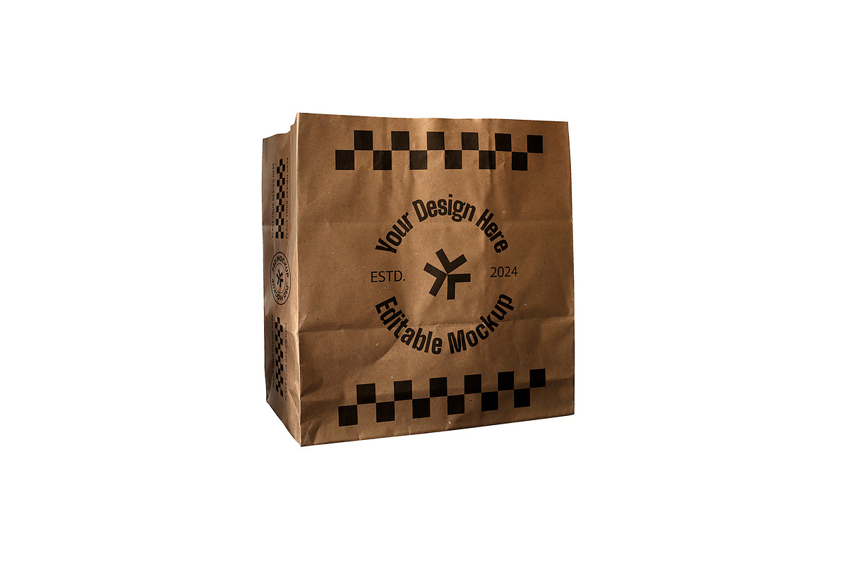 Paper Bag Photo Realistic Mockup, a Packaging Mockup by rodrigofkaminski (Photo 3 of 7)