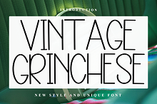 Vintage Grinchese