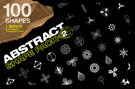 Abstract Shape Pack 2 | 100 Icons