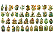 Vintage Fairy Clipart, an Object Illustration by Digital Xpress (Thumbnail 3 of 3)