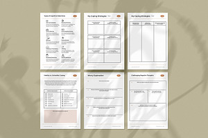 COACH Stress And Anxiety Worksheets