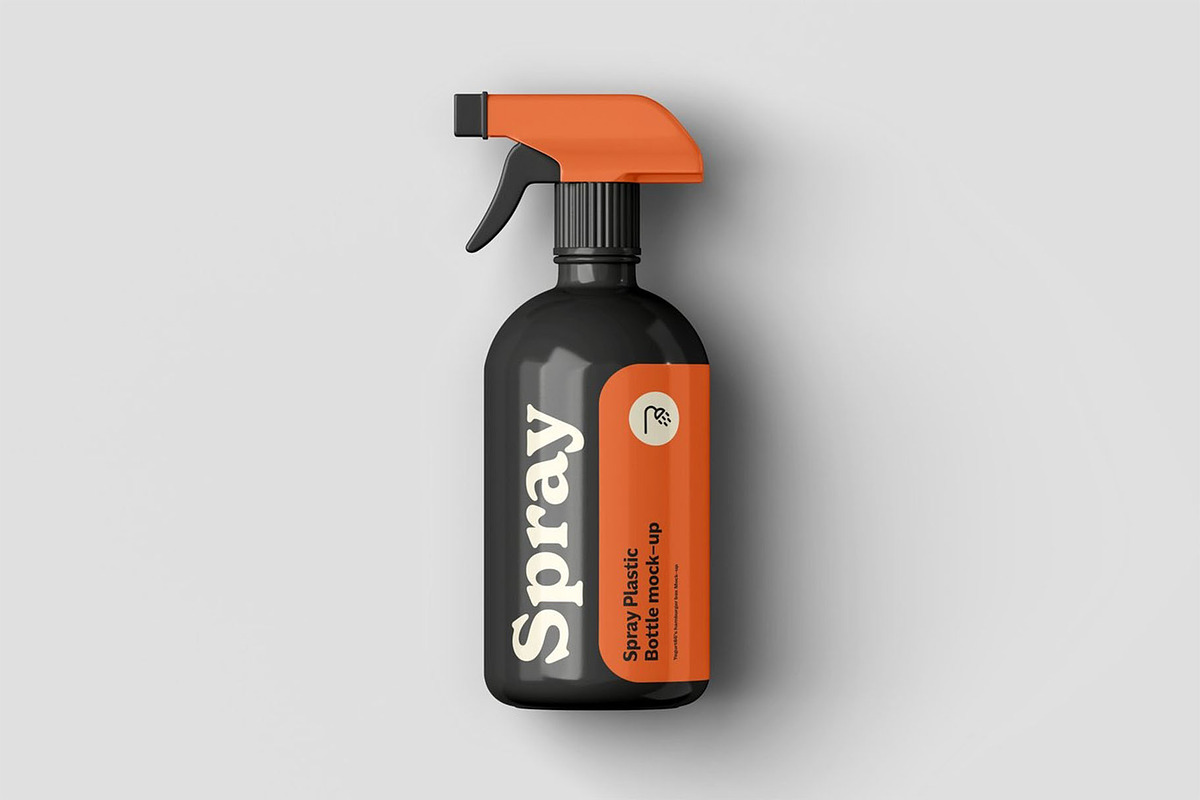 Spray Bottle Mock-up, a Packaging Mockup by Se٧enStudio (Photo 4 of 12)