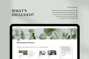 Notion Resource Library Hub, a Templates & Theme by Swyn.Studio (Thumbnail 2 of 7)