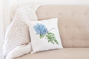 Blue Hydrangea Watercolor florals, an Illustration by DailyMiracleDigitals,LLC (Thumbnail 11 of 11)