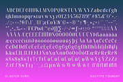 Glagter Stencil - Family Font, a Serif Font by Rastype (Thumbnail 15 of 15)
