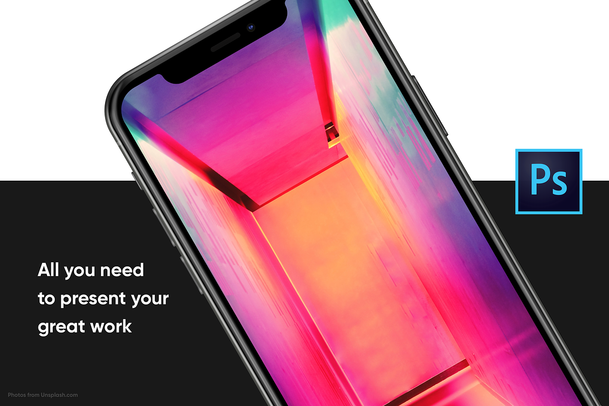 iPhone 11 Pro Max Photoshop Mockup, a Product Mockup by Design Bits (Photo 3 of 5)