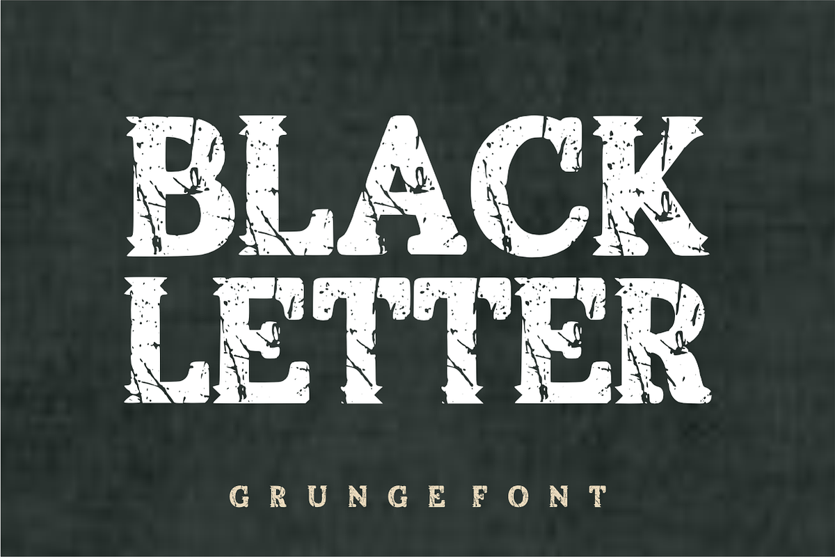 Second Life - Heavy Grunge Font, a Slab Serif Font by KiddoGlyphs Studio (Photo 3 of 5)