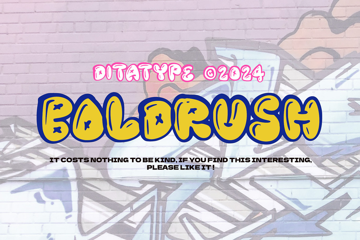 Boldrush, a Symbol Font by Ditatype (Photo 11 of 11)