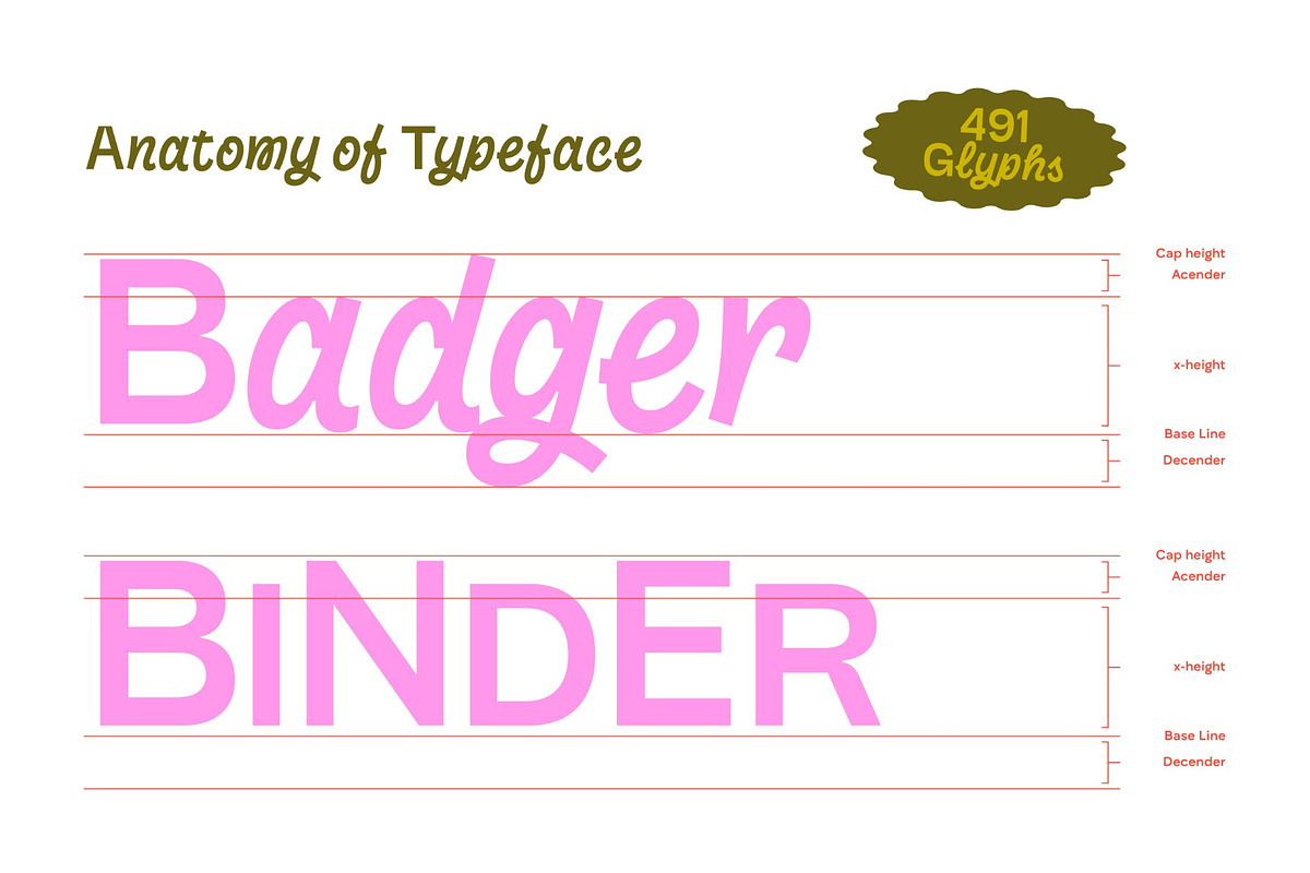 Glewy, a Script Font by graphicook (Photo 5 of 10)