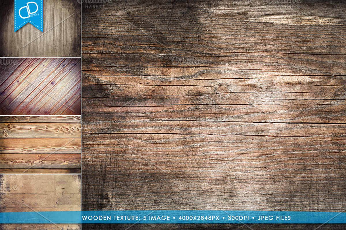 5 Wooden Texture, a Texture Graphic by cDDesign (Photo 1 of 2)