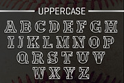 Baseball Season Font, a Font by Actual Pixel (Thumbnail 6 of 6)