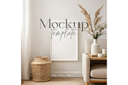 Modern Neutral Frame Mockup, a Product Mockup by MockupWizard (Thumbnail 1 of 5)