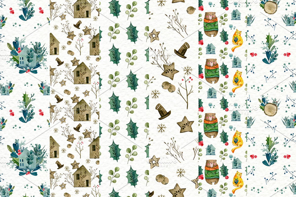Christmas Magic, a Decorative Illustration by Ksenia Markevych (Photo 8 of 10)