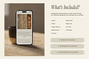 Therapist Website Template, a Squarespace Template by Glo Design Studio (Thumbnail 4 of 11)