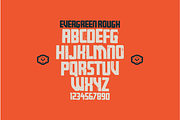 Evergreen Font | 7 Bold Styles, a Sans Serif Font by Bend Industries (Thumbnail 7 of 7)