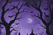 Spooky Silhouettes, a Background Graphic by Printable Treasure (Thumbnail 7 of 10)