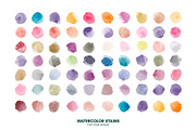 Huge set watercolor vector stains, a Texture Graphic by Ibrin's Shop (Thumbnail 7 of 14)