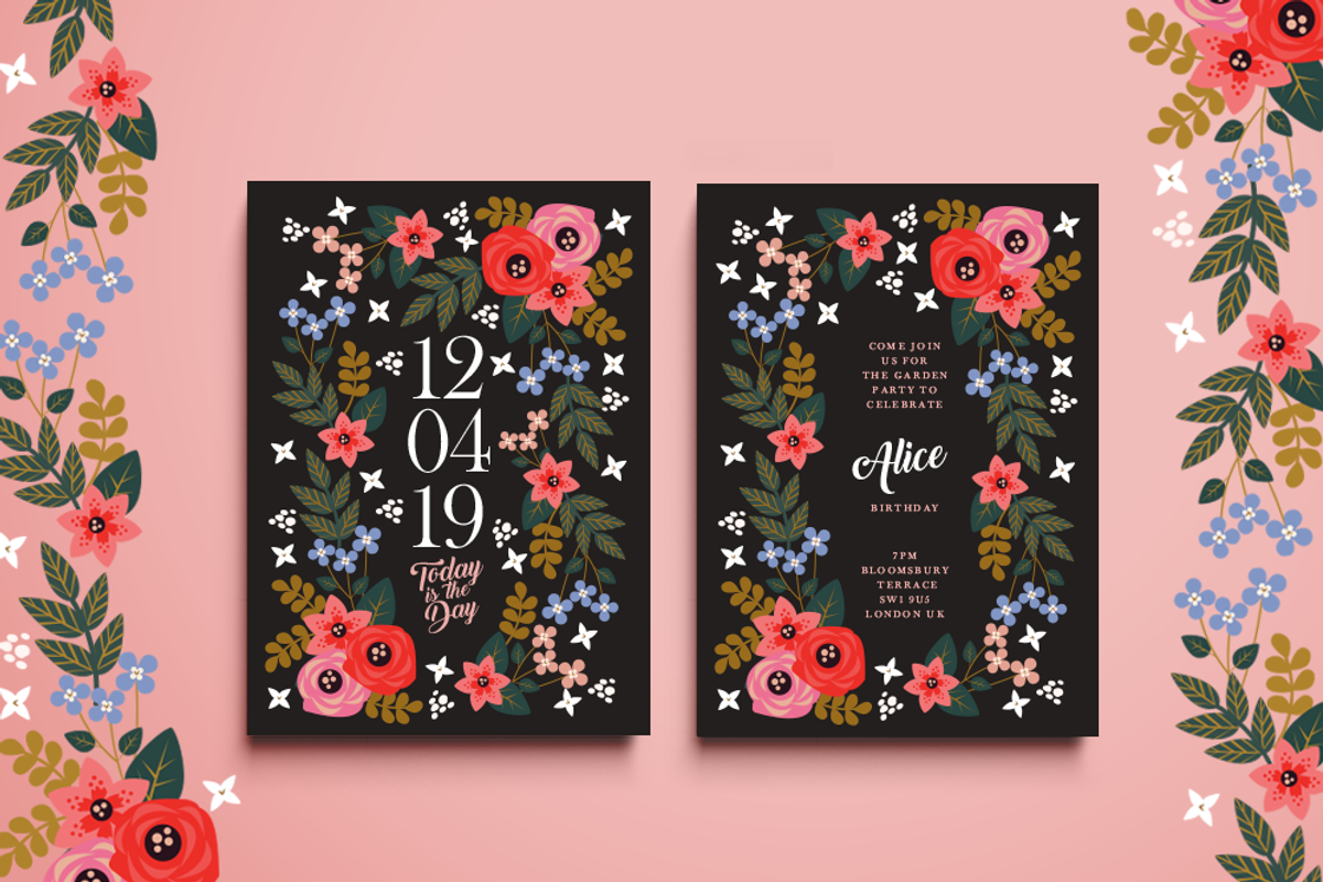 Keukenhof Party Invitation, an Invitation Template by Werlang Paper (Photo 1 of 3)