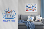 Nautical Mile Watercolor Collection, an Animal Illustration by Anna Druzhkova (Thumbnail 24 of 30)