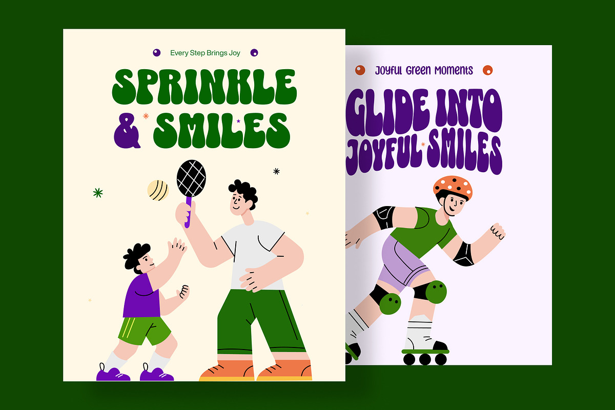 Childhood Illustration Art Set, a Person Illustration by Brickclay (Photo 4 of 9)