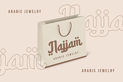 Haliya - Arabic Font Style Typeface, a Handwritten Font by Afkari Studio (Thumbnail 2 of 10)