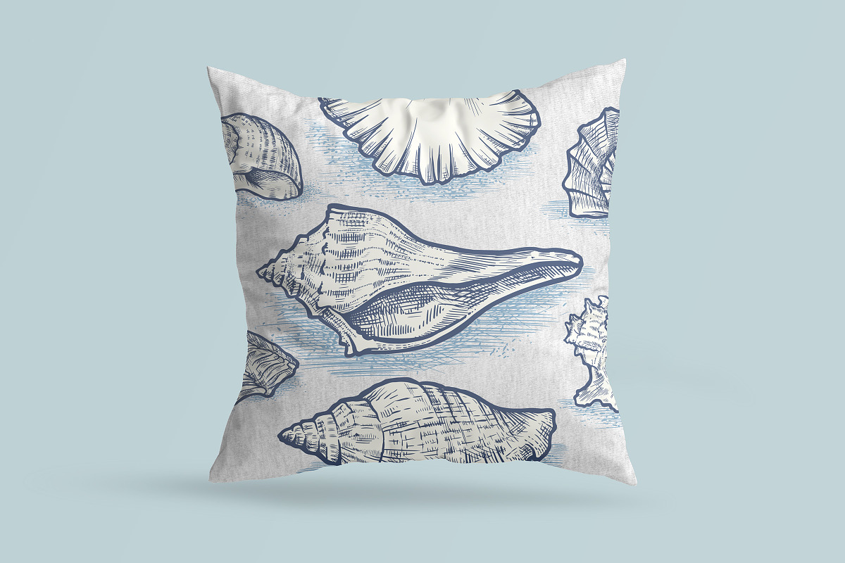 Sea Shells(Vector) + Beach Bonus, an Object Illustration by Well Rock Designs (Photo 8 of 9)