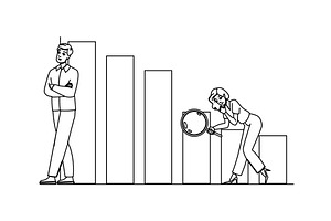 marketing long tail keywords vector, a Technology Illustration by pikepicture