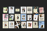 30 Instagram Portrait Canva Template, a Social Media Template by Amaré Creative (Thumbnail 6 of 9)