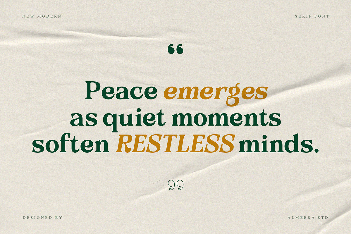 Belcino — Editorial Serif Font, a Serif Font by Almeera Std (Photo 4 of 10)