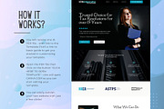 Tax Preparer Website Template, a Landing Page Template by Kromatic Design Studio (Thumbnail 6 of 10)