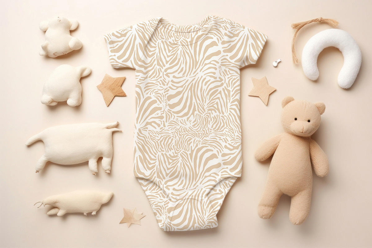 Creamy Zebra, a Wallpaper Graphic by MalyskaStudio (Photo 3 of 12)