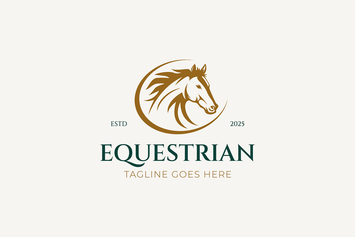 Horse Logo Head or Face Brand Mascot, a Branding & Logo Template by Signatoro (Photo 2 of 3)
