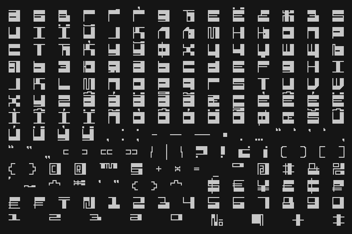 SK Phlegmatica — Heavy Display Font, a Font by Shriftovik Type Foundry (Photo 10 of 12)