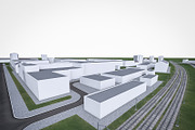 Residential and Industrial UrbanArea, an Architecture 3D Model by 3DNUTS (Thumbnail 4 of 21)