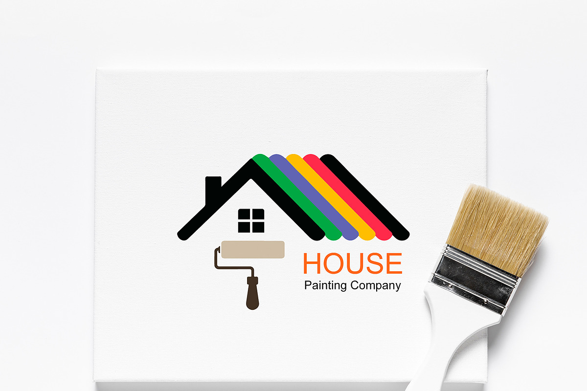 Painting Company Logo Template preview 7