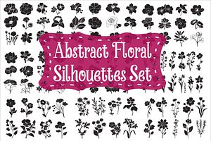 Creative Floral Shape Collection, an Illustration by Gfx_Store