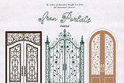 Iron Portals: Decorative Paper Gates, an Object Graphic by Purple (Thumbnail 10 of 14)