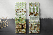 Donkey, farm animals, camomile, a Pattern Graphic by Artmanata (Thumbnail 7 of 10)