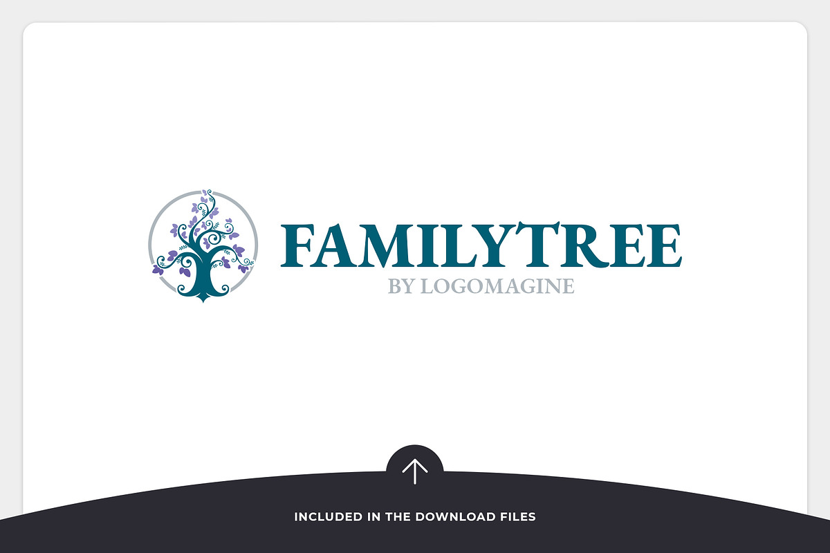 Family Tree Logo Template, a Branding & Logo Template by LOGOMAGINE (Photo 10 of 16)