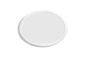 Round Embroidered Patch 3D Model