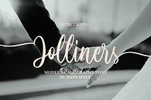 Jolliners - Modern Script Font