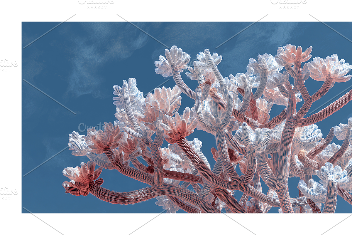 Arid Co · Desert Plantscape, a Texture Illustration by milatovar (Photo 9 of 20)